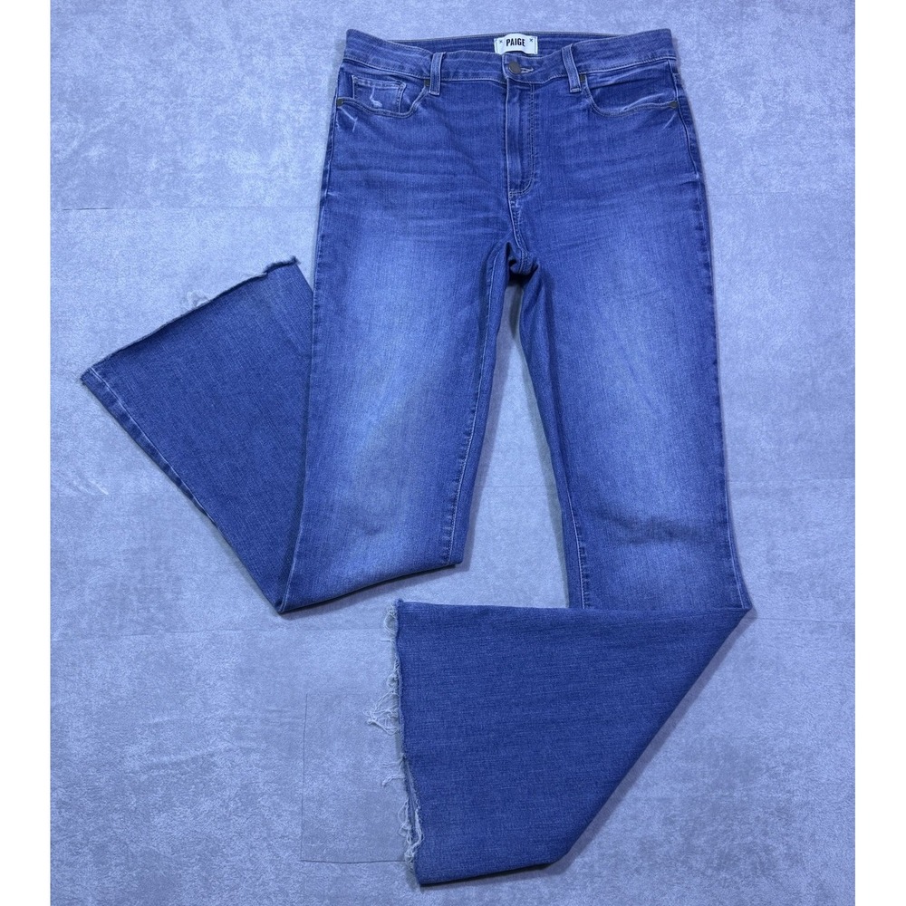 Paige Jeans Womens 31 (32x33) Highrise Bell Canyon Flared Hippie Highrise USA